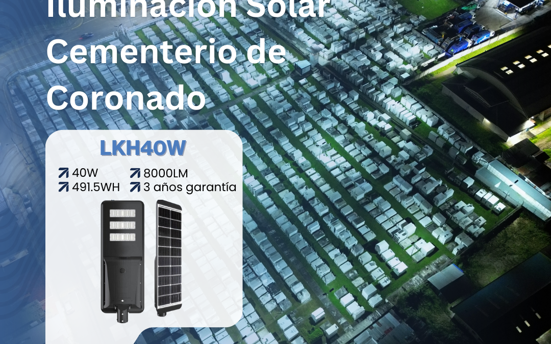 Iluminación Solar en Cementerios