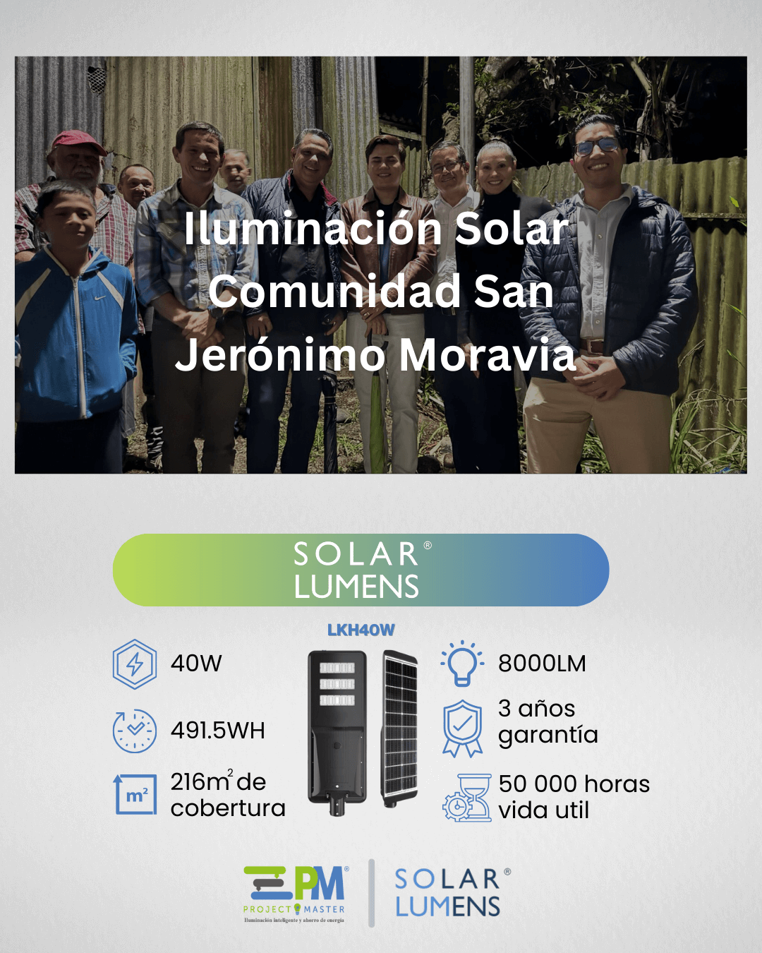 Project Master Ilumina la Comunidad: Responsabilidad Social en Acción<br />
