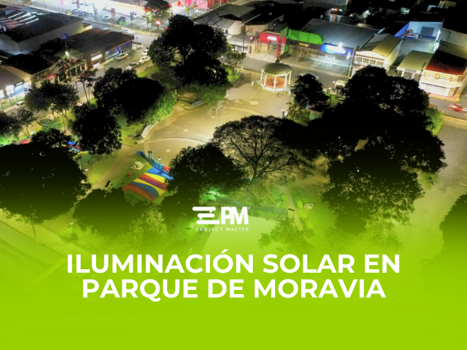 Iluminación sostenible para parques y espacios públicos: Parque de Moravia